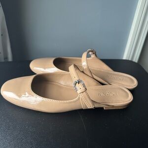 Jcrew Mary Jane Nude Mules in Size 6.5